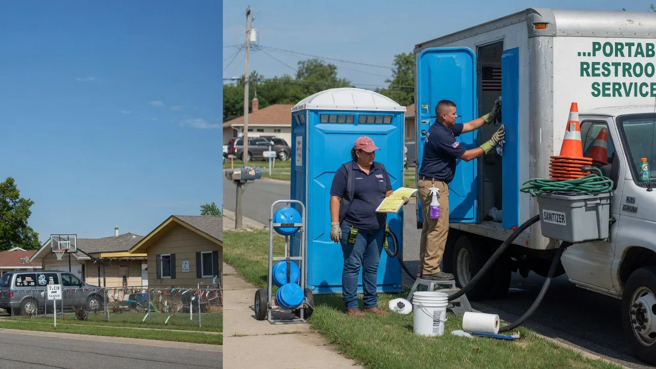 Portable Toilet Rental in Glenpool, OK near me